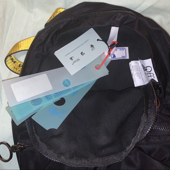 Authentic Off-White Mini Industrial Strap Backpack - Picture 6 of 8